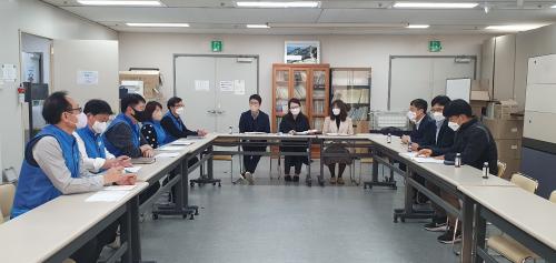 전북 노사합동 방문단 업무교류