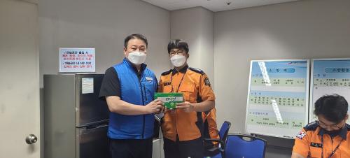 을지훈련장 격려 방문