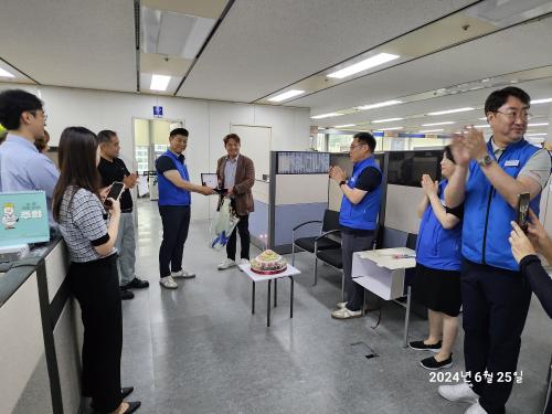 베스트 간부 공무원 축하