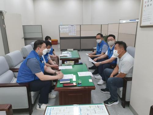 시의원 방문 예산설명