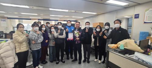 2022년 베스트간부공무원 감사패..