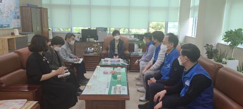 보건환경연구원 지부 방문 의견수렴