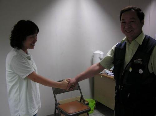 을지훈련조합원격려방문결과