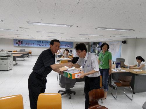 을지훈련참가 조합원 격려방문-1일..