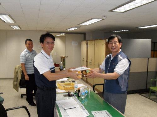 을지훈련 참가자 격려방문 결과 보..