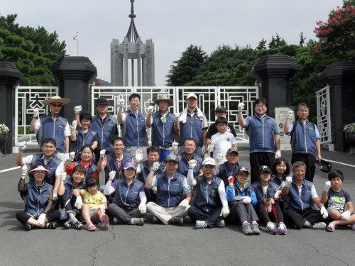 부산공무원노동조합 제2차 자원봉사..