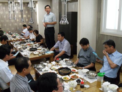 2012년 하반기 전입조합원과의 ..